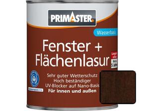 Primaster Fenster und Flächenlasur 2,5 L nussbaum