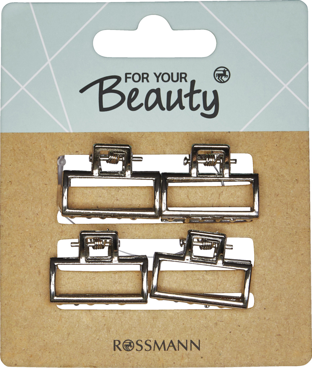 Bild 3 von FOR YOUR Beauty Haarspange Metall Gold Silber