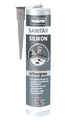 Bild 1 von Primaster Sanitär Silikon silbergrau 310 ml