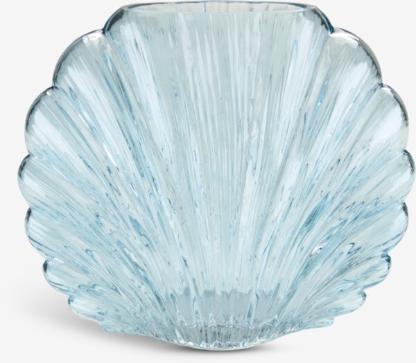 Bild 1 von Vase LAUGE B20xL10xH17cm blau