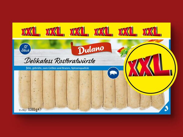 Bild 1 von Dulano Delikatess Rostbratwürste XXL