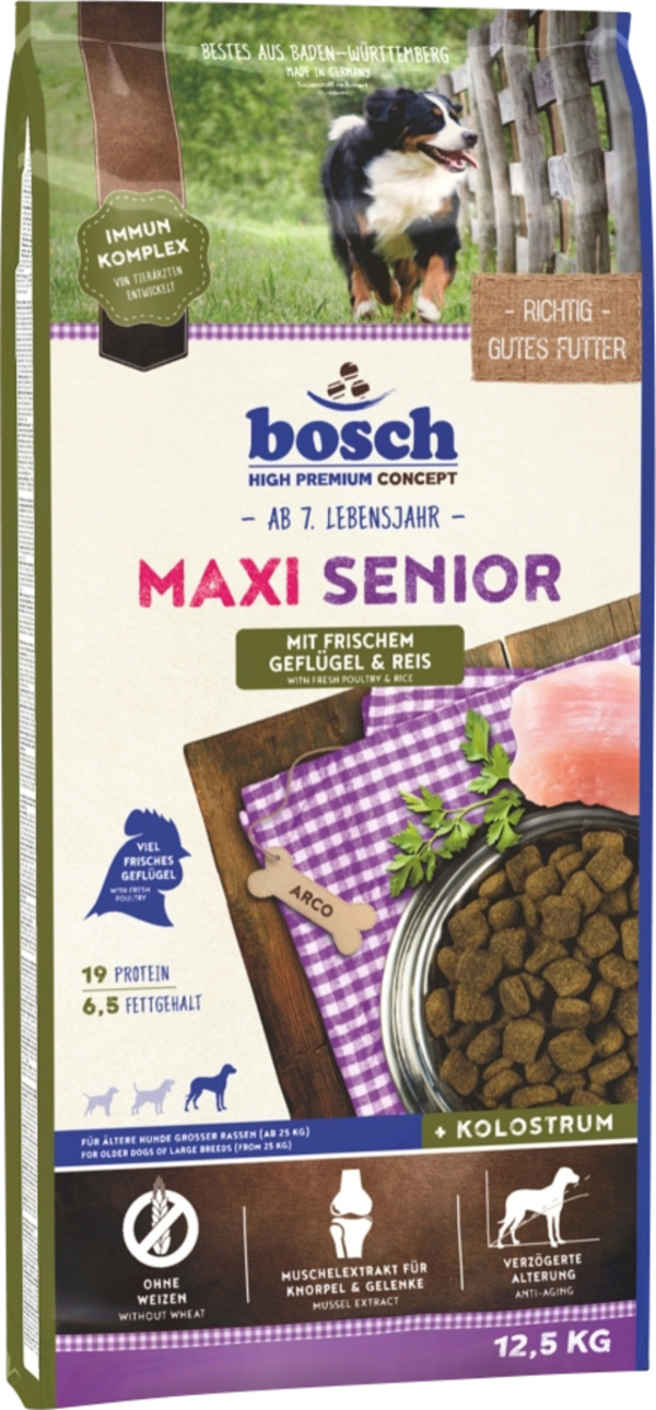 Bild 1 von Bosch Maxi Senior Geflügel 12,5 kg