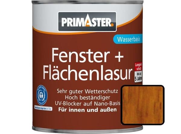 Bild 1 von Primaster Fenster und Flächenlasur 2,5 L eiche