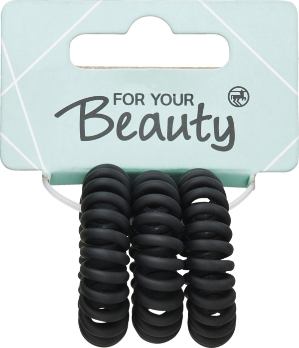Bild 3 von FOR YOUR Beauty Haargummi Spiralzopfgummi