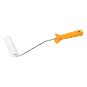 Lackier-Roller Schaum Weiß 11 cm 1K Griff