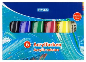 Acrylfarbe 6er Pack