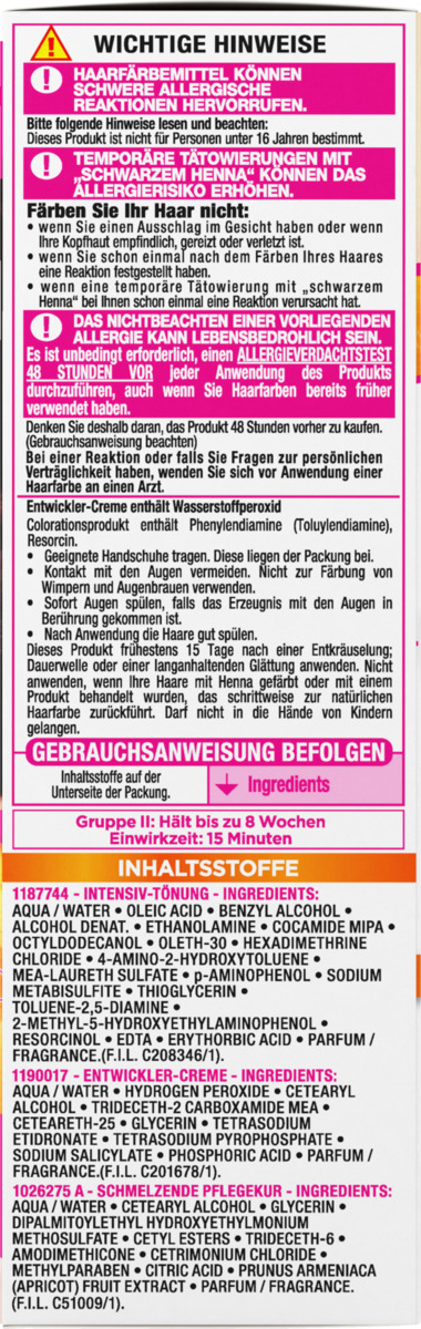 Bild 1 von Garnier Movida Intensiv-Tönung 40 Dunkle Kirsche