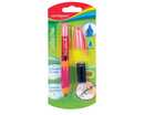 Bild 1 von Keyroad Schreiblern-Tintenroller mit ergonomischem Soft-Grip-Griff inkl. 2 Patronen 2fach