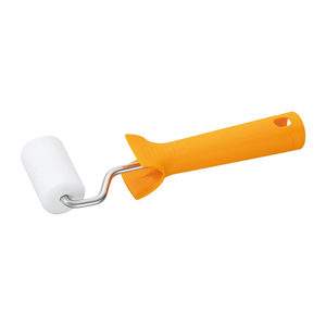 Lackier-Roller Schaum Weiß 5 cm 1K Griff