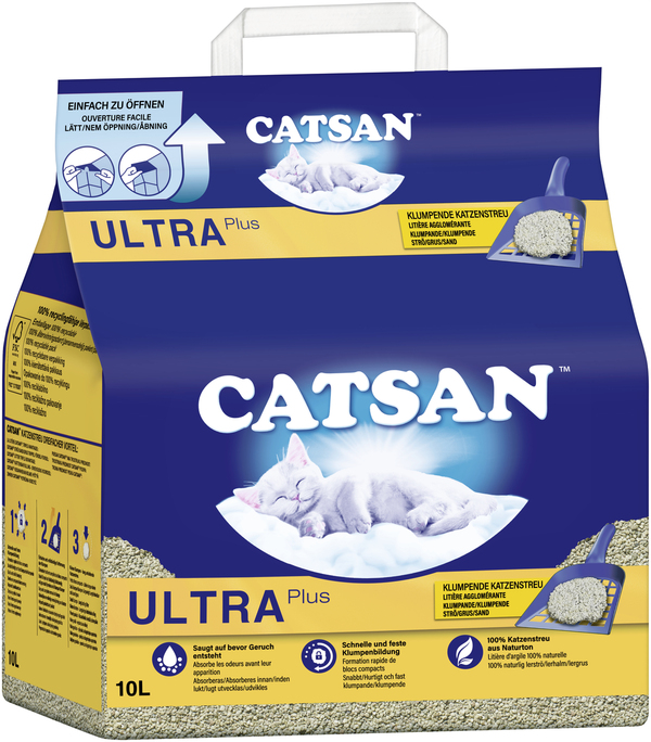 Bild 1 von Catsan Ultra Klumpenstreu 10 L