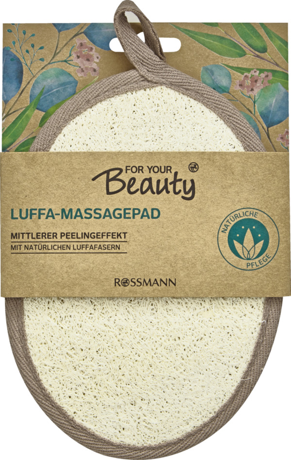 Bild 1 von FOR YOUR Beauty FOR YOUR BEAUTY LUFFA-MASSAGEPAD