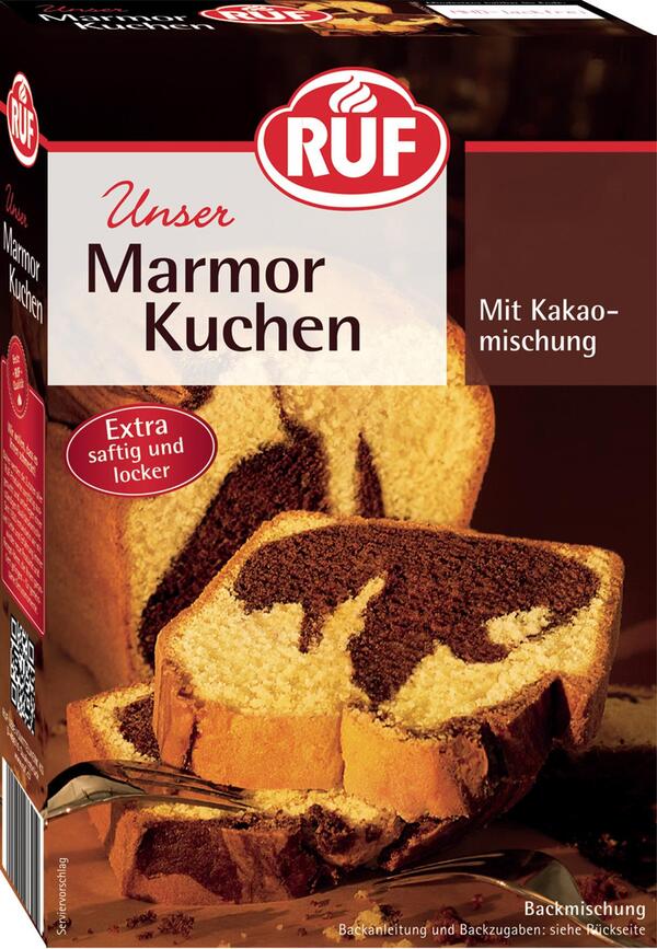 Bild 1 von RUF Backmischung Marmorkuchen 450 g