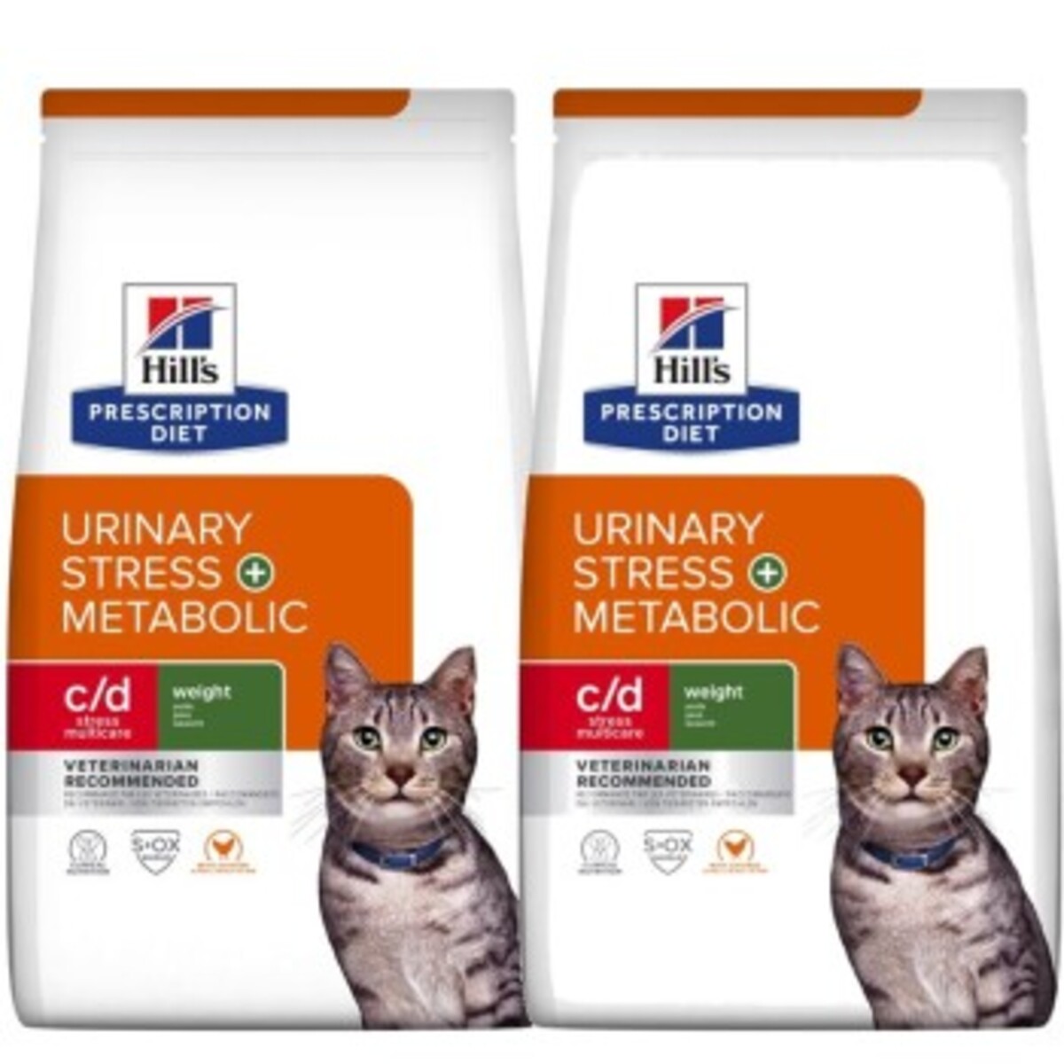 Bild 1 von Hill's Prescription Diet c/d Multicare Stress + Metabolic 2x8 kg