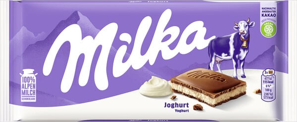 Bild 1 von Milka Joghurt Schokolade 100G