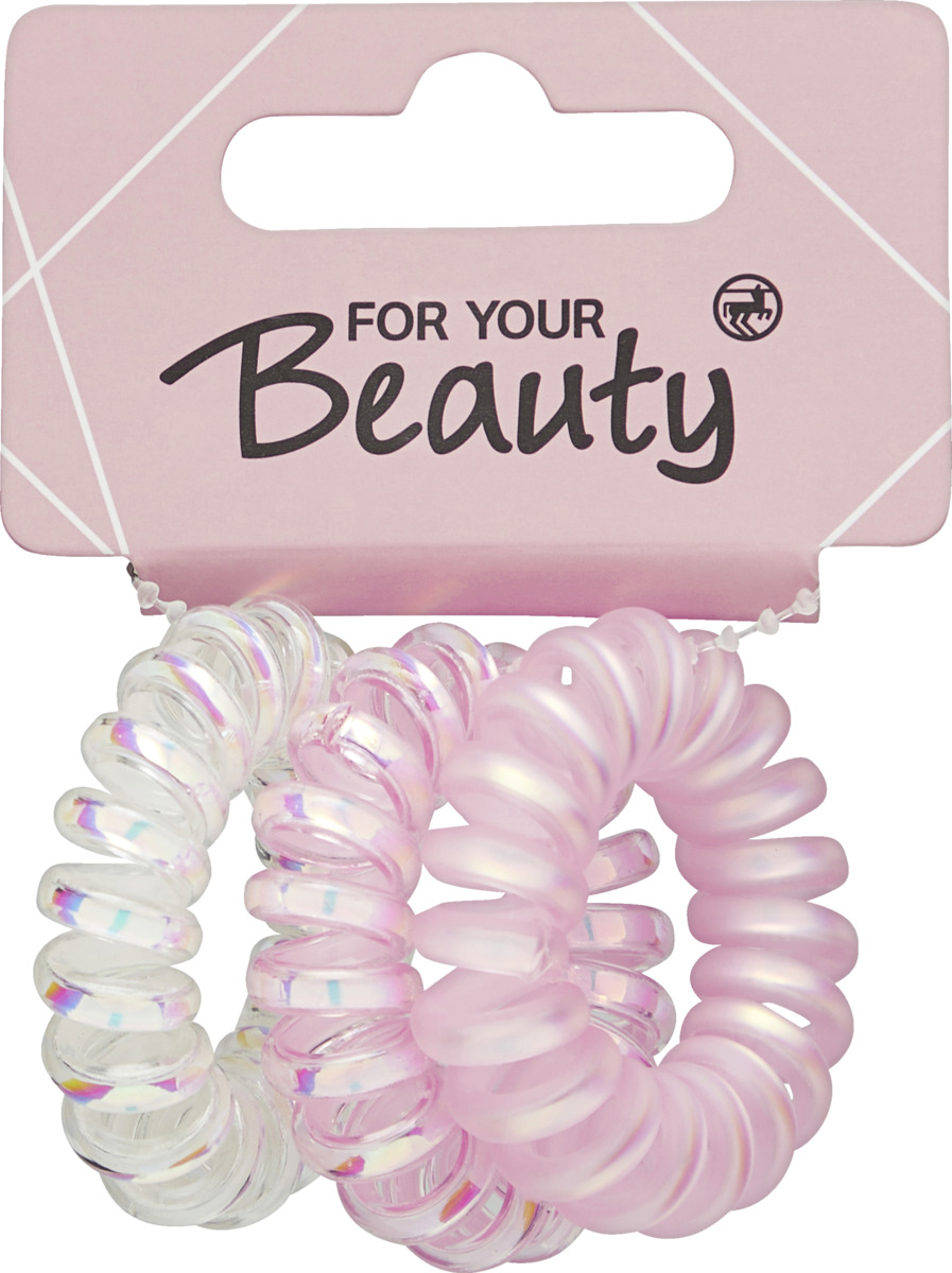 Bild 1 von FOR YOUR Beauty Haargummi Spiralzopfgummi