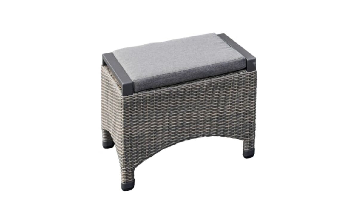 Bild 1 von outdoor (Gartenmöbel Mit Flair) - Gartenhocker Hades, braungrau meliert