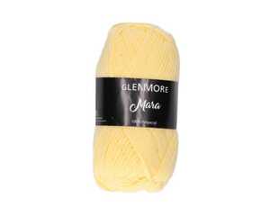 Garn *GlenMore* Mara 50g pastellgelb