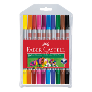 Faber Castell Doppelfasermaler 10 Stück