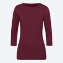 Bild 1 von Damen-Langarmshirt mit Modal, Dark-red