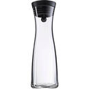 Bild 1 von WMF Wasserkaraffe Basic, Klar, Schwarz, Edelstahl, Metall, Kunststoff, Glas, 1 L, Deckel, Kaffee & Tee, Kannen, Karaffen