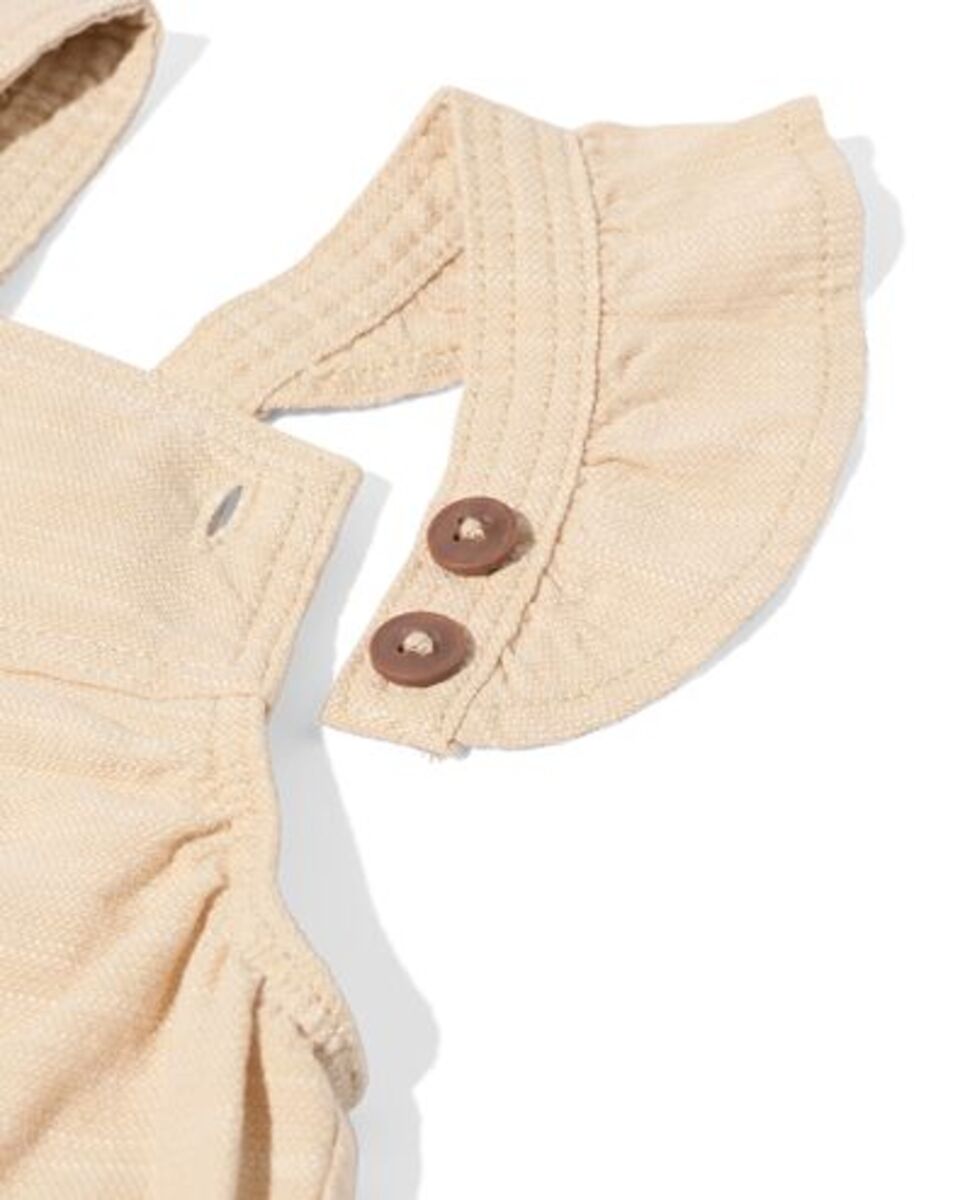 Bild 4 von Baby-Latzhose mit Rüschen ecru