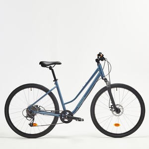 Cross Bike 28 Zoll Riverside 500 petrolblau Blau|grau