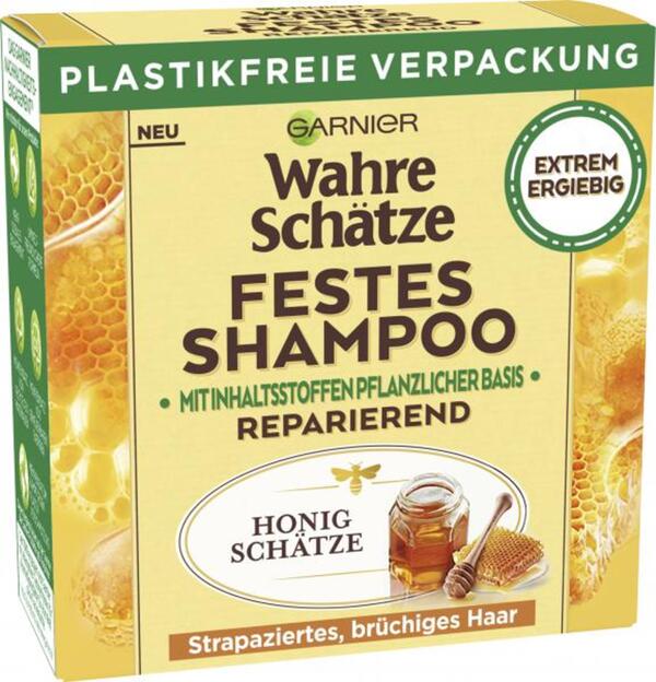 Bild 1 von Garnier Wahre Schätze Festes Shampoo Honig Schätze reparierend