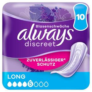 Always Discreet Inkontinenz-Einlagen Long