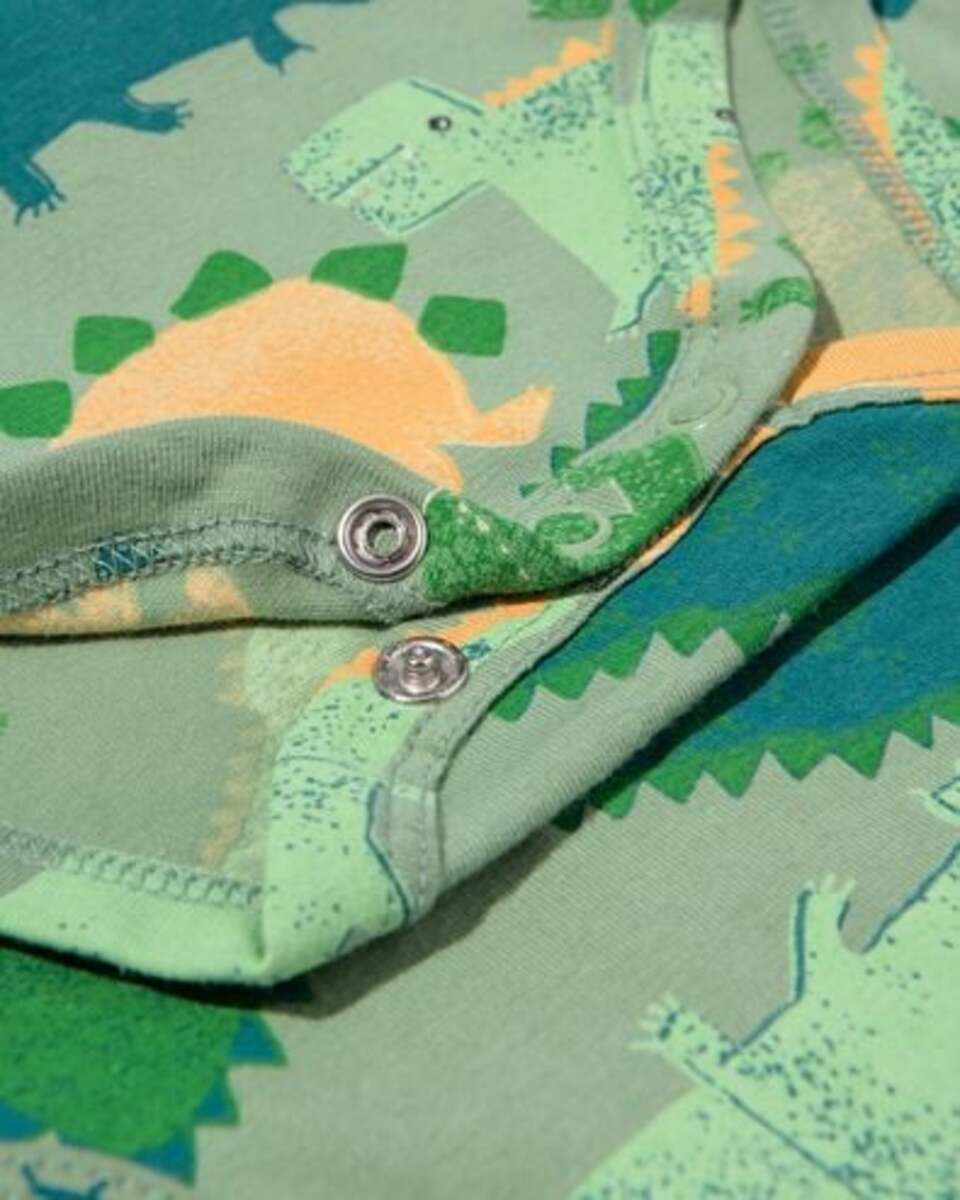 Bild 2 von Body, ärmellos, mit Elasthan, Dinosaurier grün