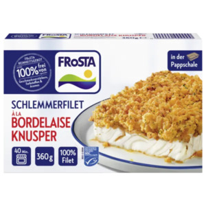 Frosta
Schlemmerfilet, Pfannenfisch, Backofenfisch oder Fischstäbchen