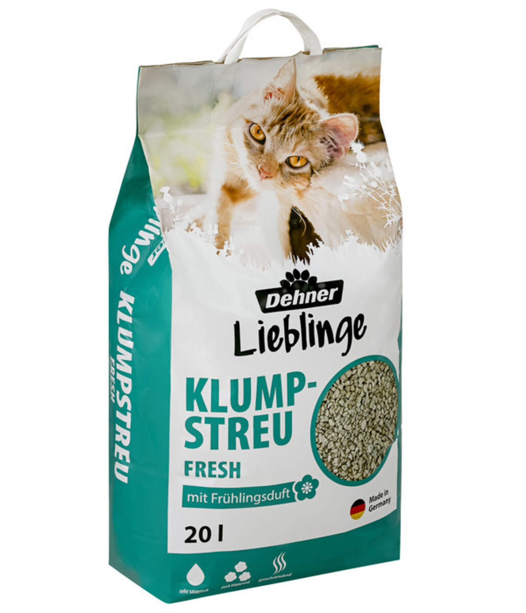 Bild 1 von Dehner Lieblinge Klumpstreu Klassik fresh, 20 l