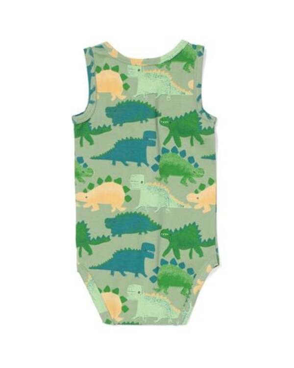 Bild 4 von Body, ärmellos, mit Elasthan, Dinosaurier grün