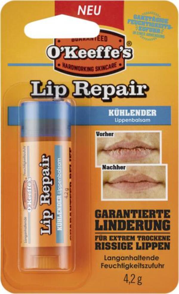 Bild 1 von O'Keeffe's Lip Repair Kühlender Lippenbalsam