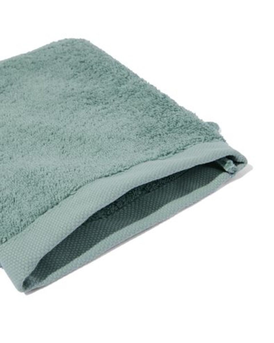 Bild 2 von Waschhandschuh, extraweiche Hotelqualität, grünblau