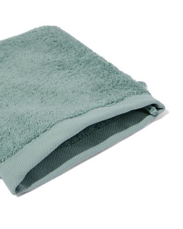 Bild 2 von Waschhandschuh, extraweiche Hotelqualität, grünblau