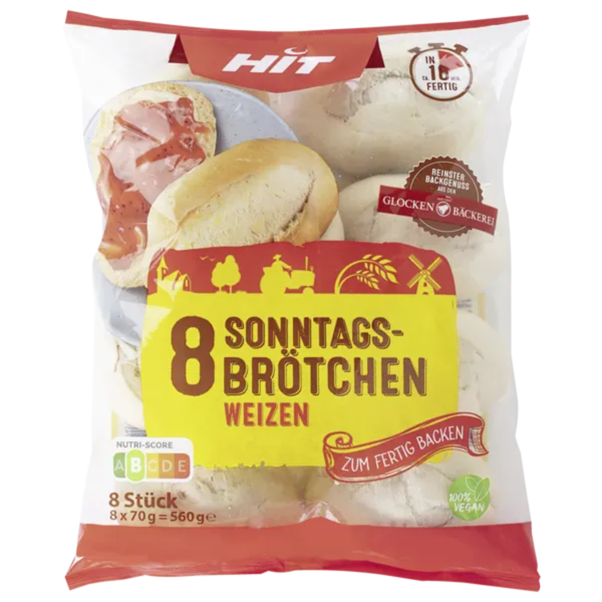 Bild 1 von HIT
Sonntagsbrötchen