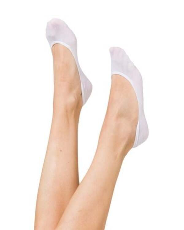 Bild 3 von 5er-Pack Damen-Füßlinge, nahtlos weiß