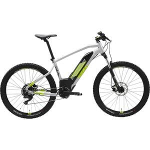 E-Mountainbike Hardtail 27,5 Zoll E-ST 520 grau/gelb Gelb|grau|grün