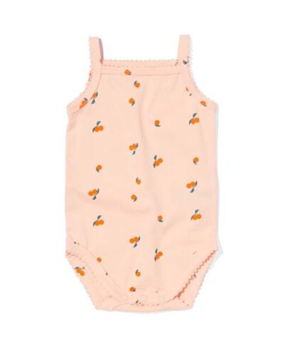 Bild 1 von Baby-Body, mit Elasthananteil, Mandarinen hellrosa