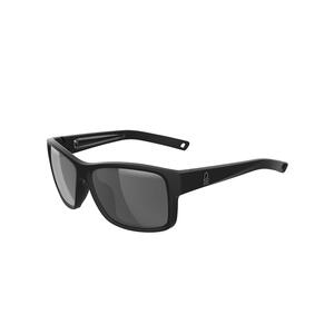 Sonnenbrille Segeln Damen/Herren schwimmfähig polarisierend 100 Grösse M schwarz Schwarz