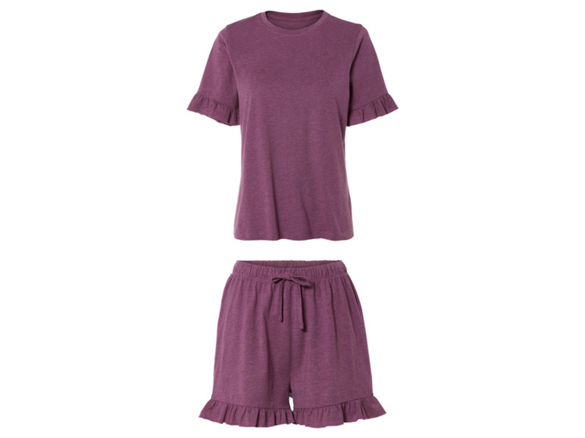 Bild 2 von esmara® Damen Pyjama mit Rundhalsausschnitt