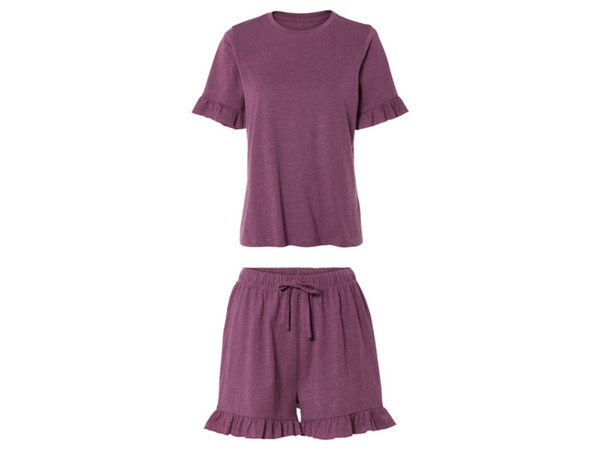 Bild 2 von esmara® Damen Pyjama mit Rundhalsausschnitt