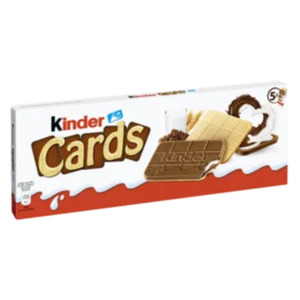 Kinder Cards, Kinder Duo oder Hanuta Riegel