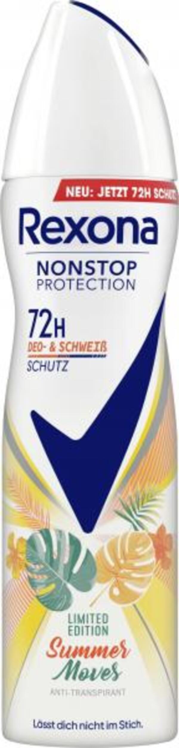 Bild 1 von Rexona Nonstop Protection Summer Moves Deo Spray