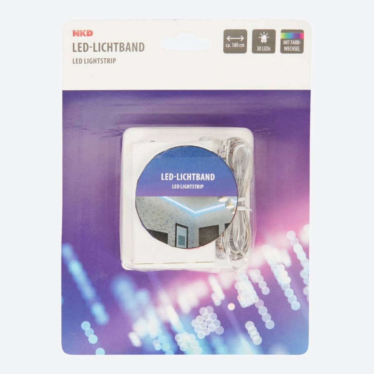 Bild 1 von LED-Lichtband, ca. 180cm, Multicolored