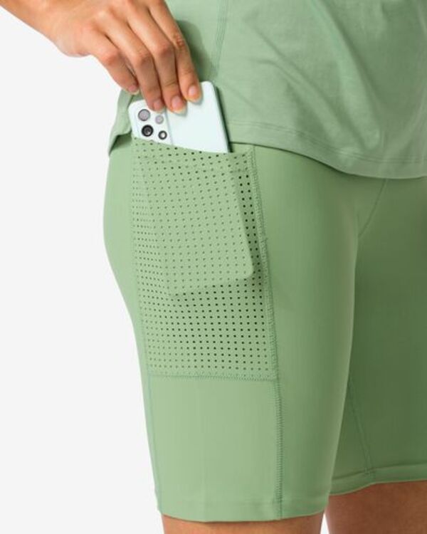 Bild 4 von Damen-Fahrradhose  hellgrün