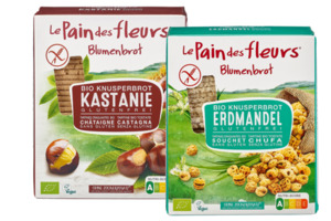 Vegane Brot-Schnitten, Kastanie oder Erdmandel