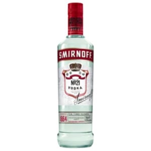 Smirnoff No.21 Vodka, Captain Morgan
Spiced Gold oder White Rum