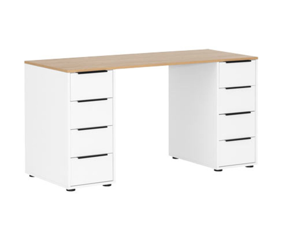 Bild 1 von Schreibtisch »Elma«, matt weiß