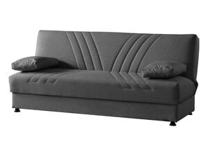 Einzelsofa grau 198 cm Schlaffunktion - KAYA